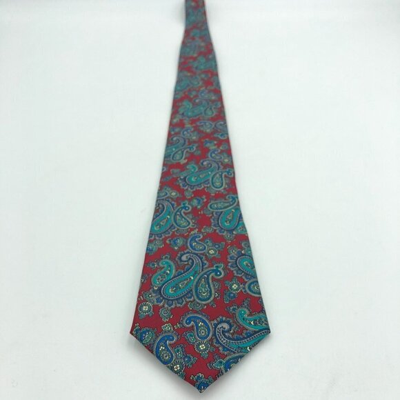 Bert Pulitzer Paisley Silk Tie - Picture 1 of 4